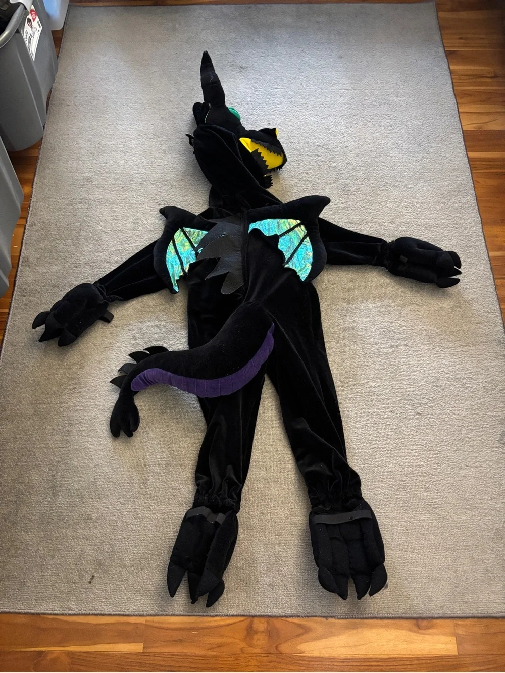 Disney Store Vintage Maleficent Dragon Halloween Costume Dress Up